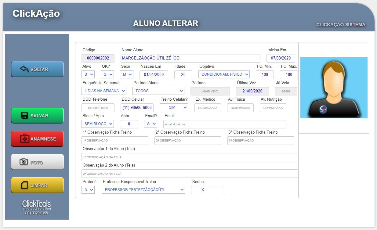 ClickAo Alunos WEB